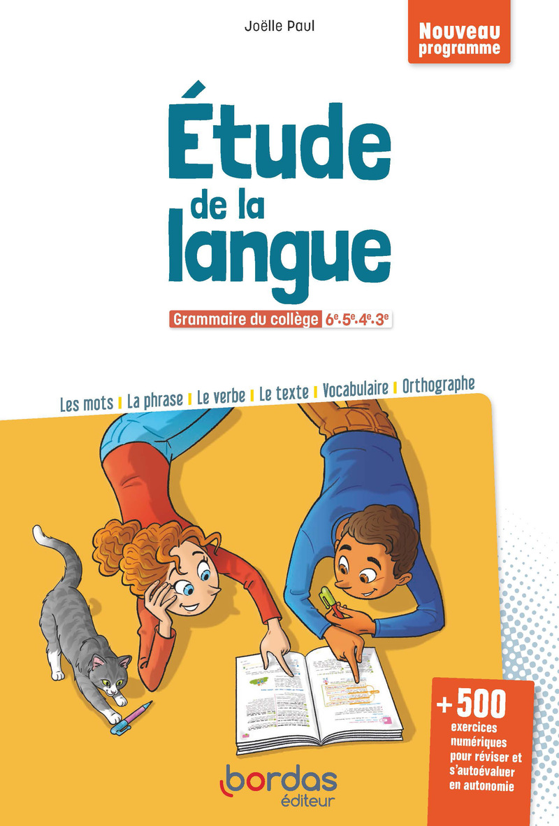 Etude de la langue - 6e/3e 2026