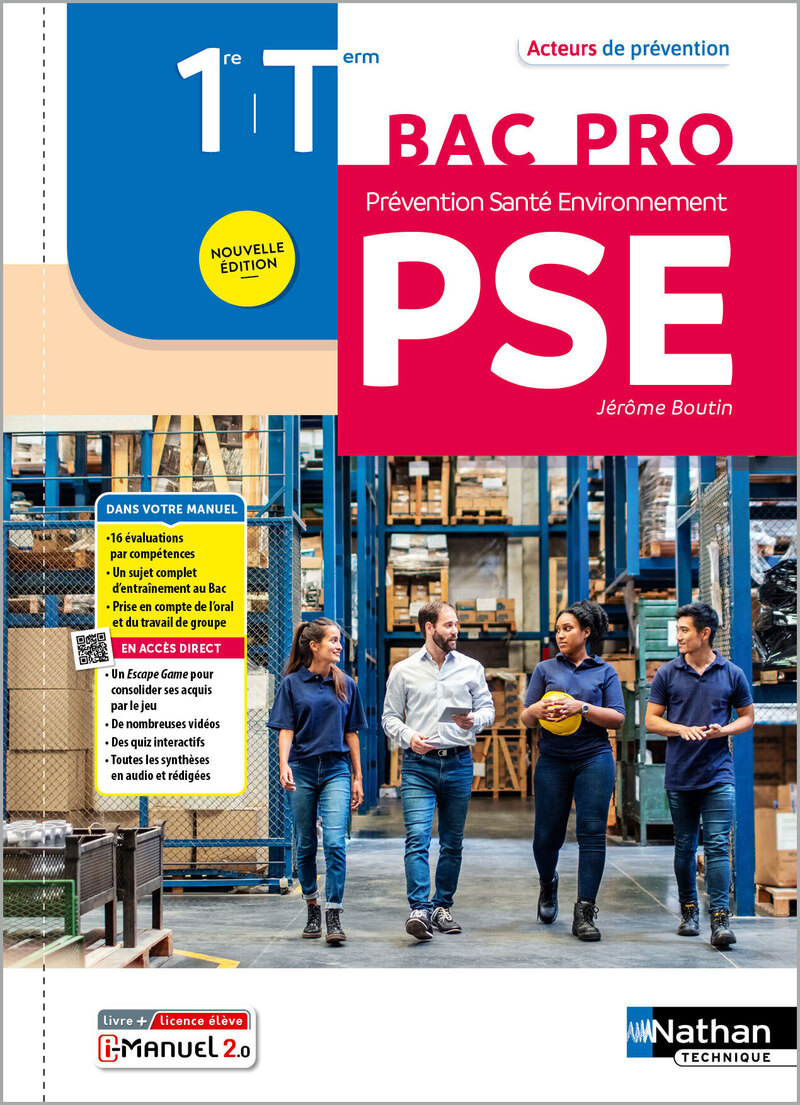 Prévention Santé Environnement - 1re/Term Bac Pro - Coll. Acteurs de prévention - Ed. 2025