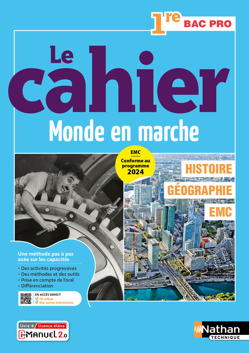 Histoire-Géographie - EMC - 1re Bac Pro - Coll. Le Monde en Marche - Ed. 2025